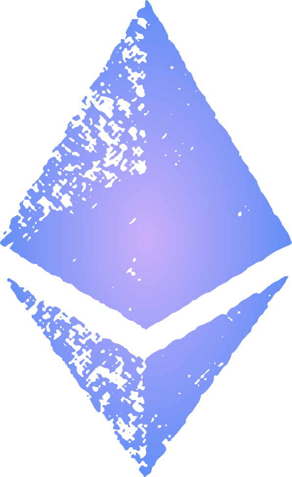 Eine Illustration einer Hand, die ein Ethereum-Logo aus Lego-Steinen aufbaut